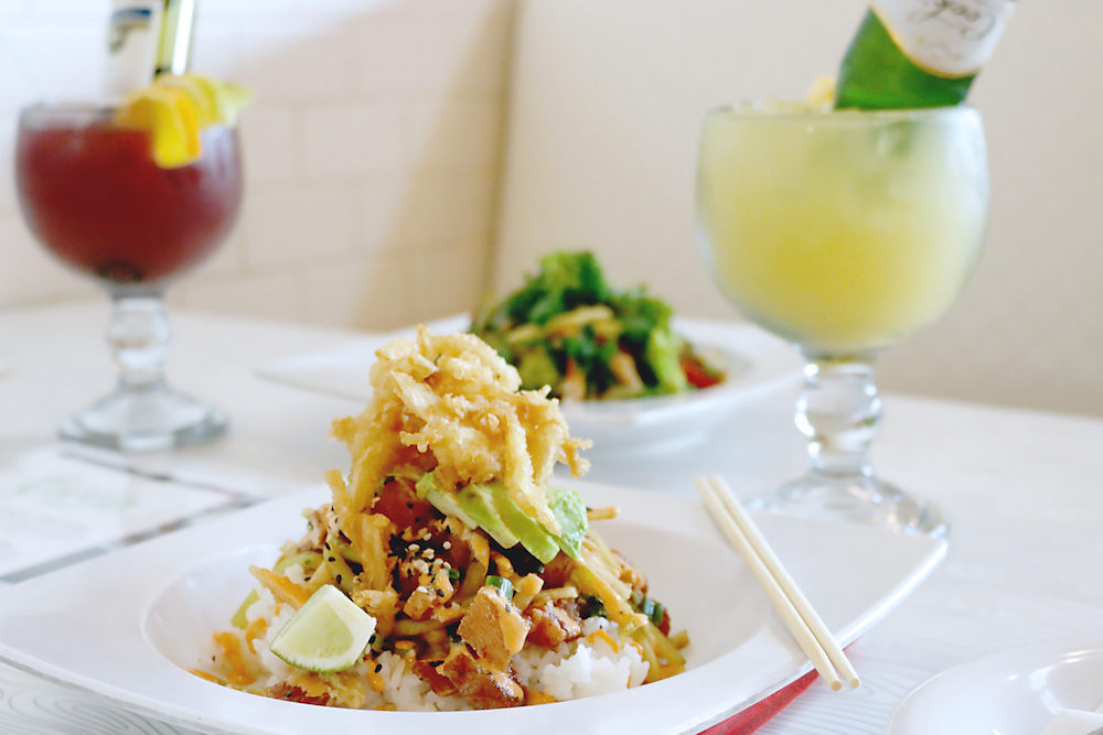 recheal roe, hot and crunchy, brandon, tampa bay food, tuna bowl, tuna